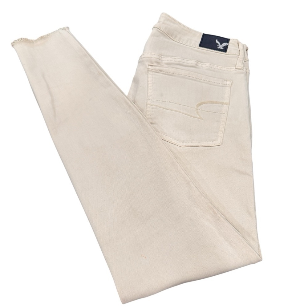 American Eagle Outfitters Women’s Super Low Jeggings Denim 8 long